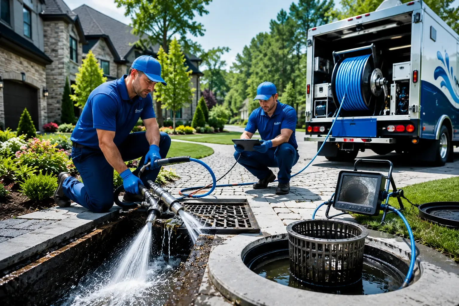 Local outdoor drain cleaning professionals in Arlington, IN